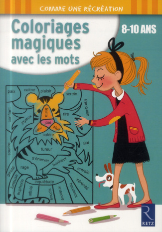 Coloriages magiques avec les mots 8-10 ans