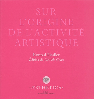 Sur l'origine de l'activité artistique
