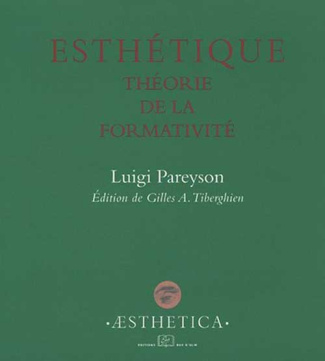 Esthétique. Théorie de la formativité