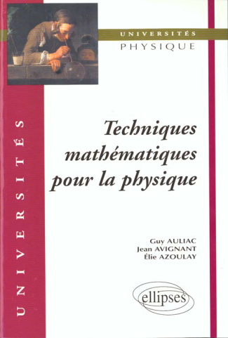 Techniques mathématiques pour la physique