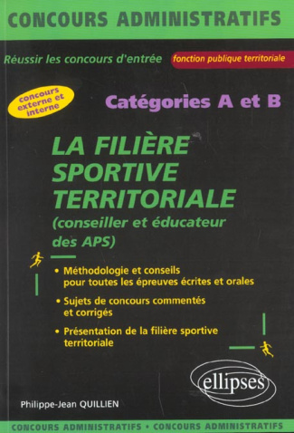 La filière sportive territoriale (conseiller et éducateur des APS)
