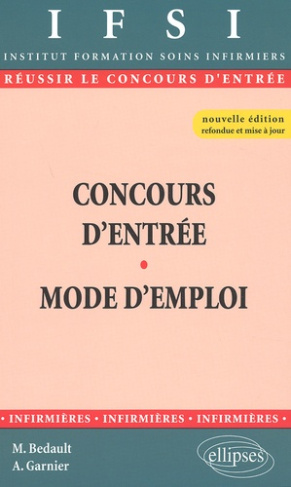 Concours d'entrée. Mode d'emploi
