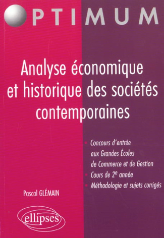 Analyse économique et historique des sociétés contemporaines