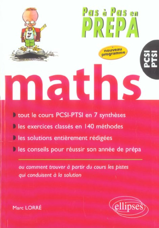 Mathématiques PCSI/PTSI