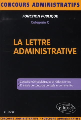 La lettre administrative. Catégorie C