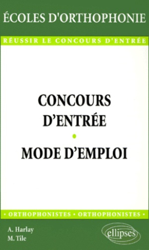 Concours d'entrée, mode d'emploi