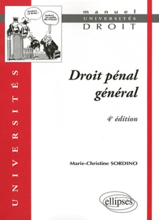 Droit pénal général. 4e édition