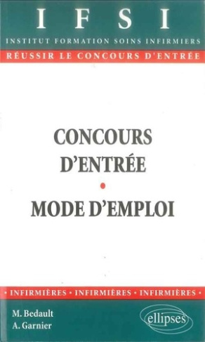Concours d'entrée. Mode d'emploi