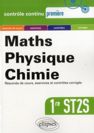 Maths Physique Chimie 1re ST2S