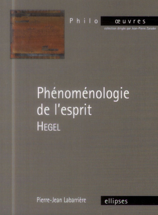 Hegel, Phénoménologie de l'esprit
