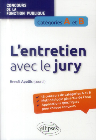 L'entretien avec le jury. Concours de la fonction publique, catégories A et B