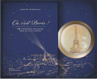 Ca, c'est Paris ! Avec un presse-papiers vintage à l'effigie de la tour Eiffel