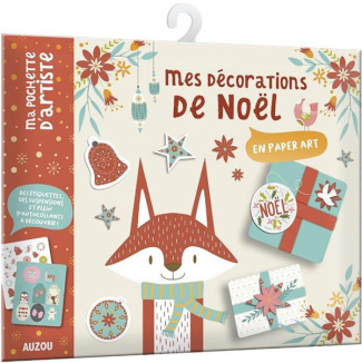 MES DECORATIONS DE NOEL - EN PAPER ART - MA POCHETTE D'ARTISTE