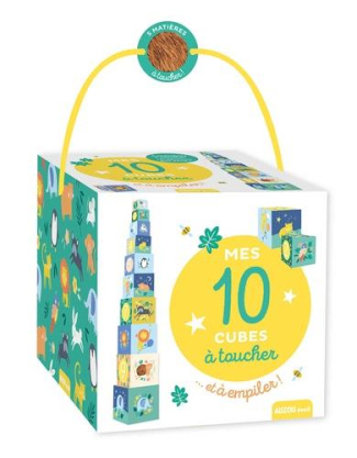 MES 10 CUBES A TOUCHER ET... A EMPILER