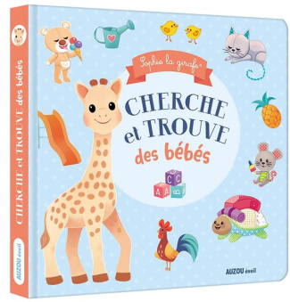 Cherche et trouve des bébés. Sophie la Girafe