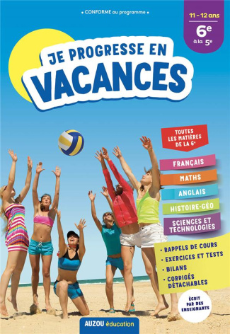 Je progresse en vacances de la 6e à la 5e
