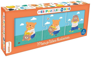 Mes puzzles en bois - Mes p'tites histoires
