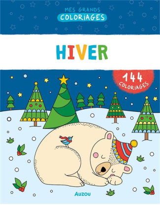 Joli hiver. 144 coloriages