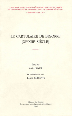 Le cartulaire de Bigorre (XIe-XIIIe siècle). Avec 1 CD-ROM