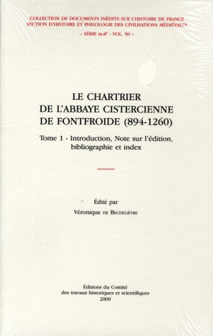 Le chartrier de l'abbaye cistercienne de Fontfroide (894-1260). Pack en 2 volumes