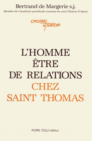 L'homme, être de relations chez saint Thomas