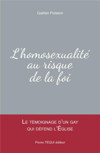 L'homosexualité au risque de la foi. Le témoignage d'un gay qui défend l'Eglise