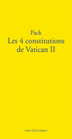 Les 4 constitutions du Vatican - Pack