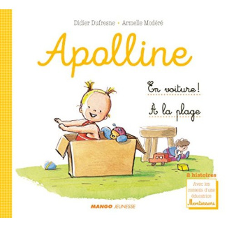 Apolline : En voiture ! ; A la plage