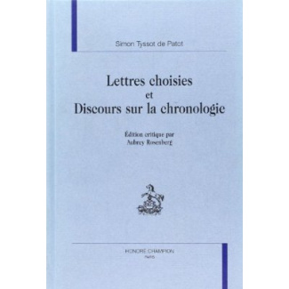 LETTRES CHOISIES ET DISCOURS SUR LA CHRONOLOGIE.