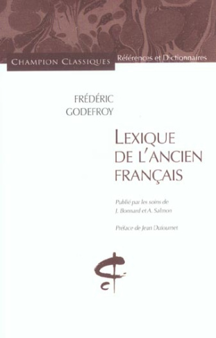 Lexique de l'ancien français