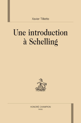 UNE INTRODUCTION A SCHELLING