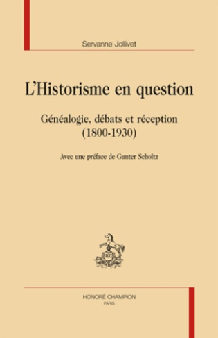 L'HISTORISME EN QUESTION.