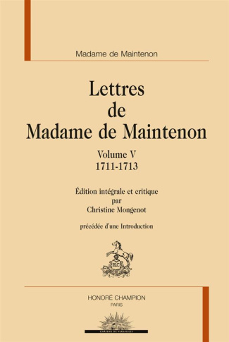 LETTRES T5 : 1711-1713