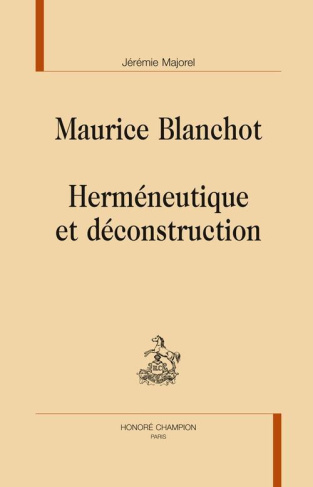 MAURICE BLANCHOT INTERPRETATION