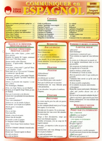 Communiquer en espagnol