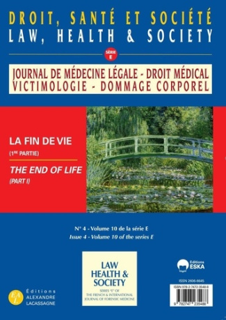 Droit Santé et Société n°4-2023. La fin de vie (1ère partie)