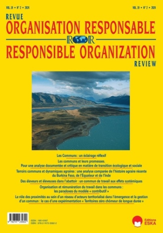 Revue de l'Organisation Responsable 2-2024. Les Communs : un éclairage réflexif