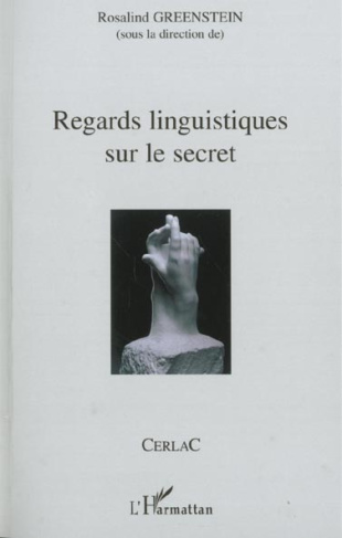 Regards linguistiques sur le secret