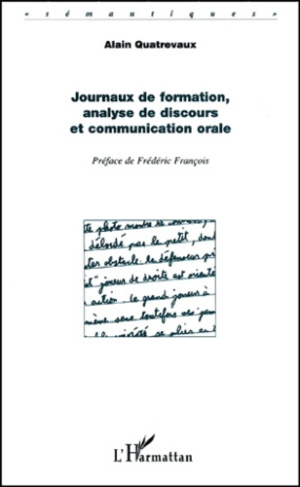 Journaux de formation, analyse de discours et communication orale