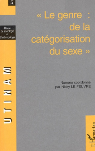 GENRE DE LA CATEGORISATION DU SEXE
