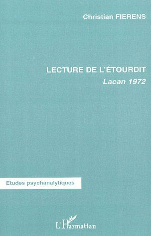 Lecture de l'étourdit. Lacan 1972