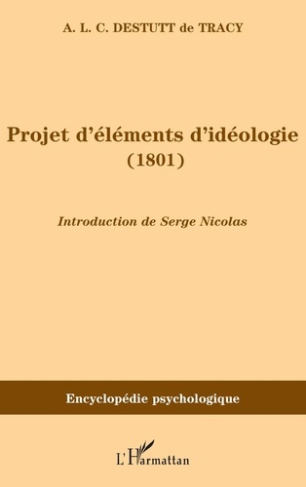 Projets d'éléments d'idéologie (1801)