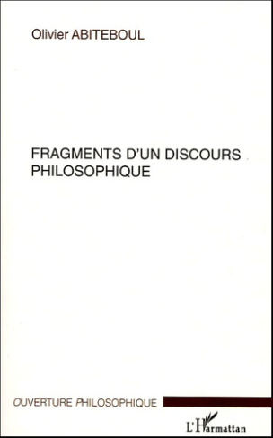 Fragments d'un discours philosophique