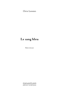 Le sang bleu