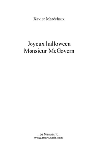 Joyeux halloween Monsieur McGovern