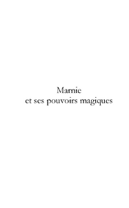 Marnie et ses pouvoirs magiques