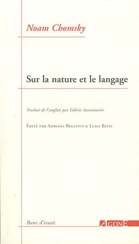 Sur la nature et le langage