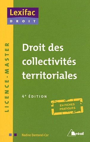 Droit des collectivités territoriales. 4e édition