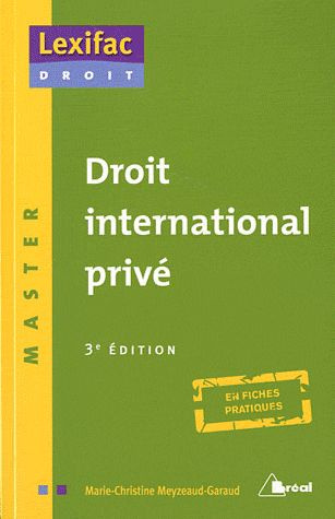 Droit international privé. 3e édition