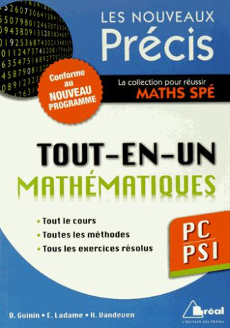 Tout-en-un mathématiques PC/PSI